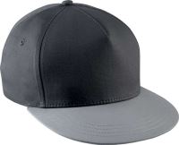 SNAPBACK CAP - 5 PANELS Dark Grey/Light Grey