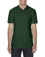 SOFTSTYLE® ADULT DOUBLE PIQUÉ POLO Forest Green