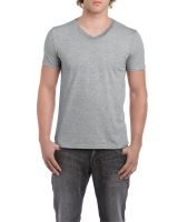 SOFTSTYLE® FELNŐTT V-NYAKÚ PÓLÓ RS Sport Grey