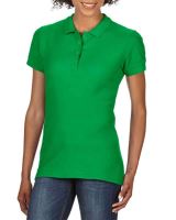 SOFTSTYLE® LADIES' DOUBLE PIQUÉ POLO Irish Green