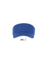 SOL'S ACE - UNISEX VISOR Royal Blue/White