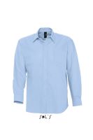 SOL'S BOSTON - LONG SLEEVE OXFORD MEN'S SHIRT Sky Blue