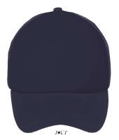 SOL'S BUBBLE - FIVE PANEL MESH CAP French Navy