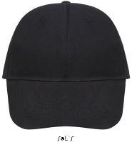 SOL'S BUFFALO - SIX PANEL CAP Black
