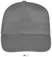 SOL'S BUZZ - FIVE PANEL CAP Dark Grey