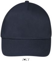 SOL'S BUZZ - FIVE PANEL CAP French Navy