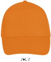 SOL'S BUZZ - FIVE PANEL CAP Orange