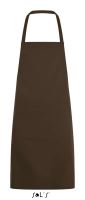 SOL'S GRAMERCY - LONG APRON WITH POCKET Chocolate