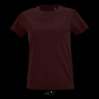 SOL'S IMPERIAL FIT WOMEN - KÖRNYAKÚ TESTHEZÁLLÓ PÓLÓ Oxblood