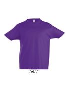 SOL'S IMPERIAL KIDS - ROUND NECK T-SHIRT Dark Purple