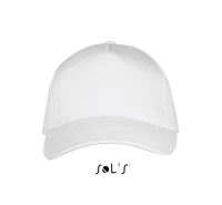 SOL'S LONG BEACH - 5 PANEL CAP White