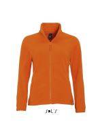 SOL'S NORTH WOMEN - ZIPPED FLEECE JACKET Orange