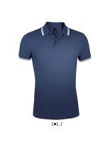 SOL'S PASADENA MEN - POLO SHIRT French Navy/White