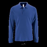 SOL'S PERFECT LSL MEN - LONG-SLEEVE PIQUÉ POLO SHIRT Royal Blue