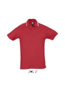 SOL'S PRACTICE MEN - POLO SHIRT Red/White