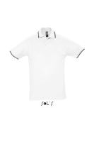 SOL'S PRACTICE MEN - POLO SHIRT White/Navy