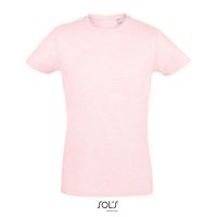 SOL'S REGENT FIT - FÉRFI KÖRNYAKÚ TESTHEZÁLLÓ PÓLÓ Heather Pink