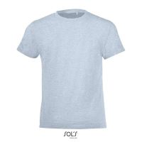 SOL'S REGENT FIT KIDS - ROUND NECK T-SHIRT Heather Sky