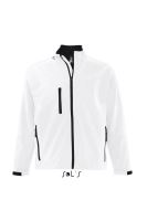 SOL'S RELAX - MEN'S SOFTSHELL ZIPPED JACKET White