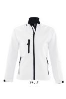 SOL'S ROXY - WOMEN'S SOFTSHELL ZIPPED JACKET White