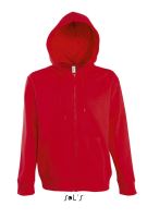 SOL'S SEVEN MEN - JACKET WITH LINED HOOD Red