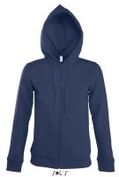 SOL'S SEVEN WOMEN - JACKET WITH LINED HOOD French Navy