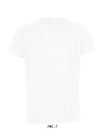 SOL'S SPORTY KIDS - RAGLAN-SLEEVED T-SHIRT White