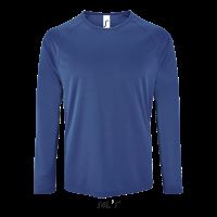 SOL'S SPORTY LSL MEN - LONG-SLEEVE SPORTS T-SHIRT Royal Blue