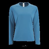 SOL'S SPORTY LSL WOMEN - LONG SLEEVE SPORTS T-SHIRT Aqua