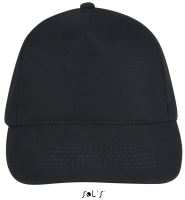 SOL'S SUNNY - FIVE PANEL CAP Black