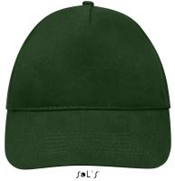 SOL'S SUNNY - FIVE PANEL CAP Bottle Green