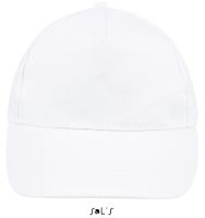 SOL'S SUNNY - FIVE PANEL CAP White
