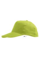 SOL'S SUNNY KIDS - FIVE PANELS CAP Apple Green