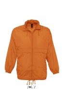 SOL'S SURF - UNISEX WATER REPELLENT WINDBREAKER Orange