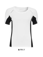 SOL'S SYDNEY WOMEN - SHORT SLEEVE RUNNING T-SHIRT White