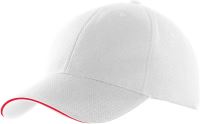 SPORTS CAP White/Red