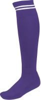 STRIPED SPORTS SOCKS Sporty Purple/White