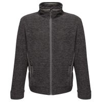 THORNLY MEN - FULL ZIP MARL FLEECE Seal Grey Marl