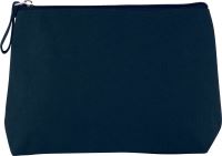 TOILETRY BAG IN COTTON CANVAS Midnight Blue