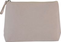 TOILETRY BAG IN COTTON CANVAS Natural