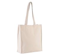 TOTE BAG WITH GUSSET Natural