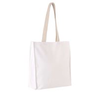 TOTE BAG WITH GUSSET White