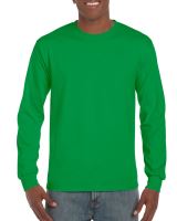 ULTRA COTTON™ FELNŐTT HOSSZÚ UJJÚ PÓLÓ Irish Green