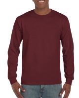 ULTRA COTTON™ FELNŐTT HOSSZÚ UJJÚ PÓLÓ Maroon