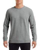 UNISEX LIGHT TERRY CREW Heather Graphite