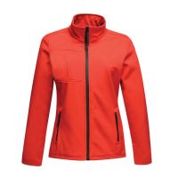 WOMEN'S OCTAGON II PRINTABLE 3 LAYER MEMBRANE SOFTSHELL Classic Red/Black