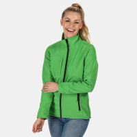 WOMEN'S OCTAGON II PRINTABLE 3 LAYER MEMBRANE SOFTSHELL Extreme Green/Black