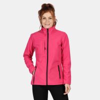 WOMEN'S OCTAGON II PRINTABLE 3 LAYER MEMBRANE SOFTSHELL Hot Pink/Black