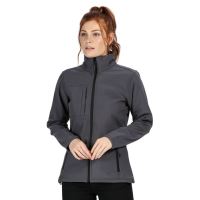 WOMEN'S OCTAGON II PRINTABLE 3 LAYER MEMBRANE SOFTSHELL Seal Grey/Black