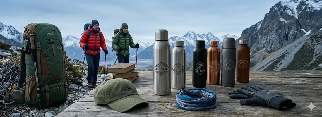 Termosz céges logóval – praktikus reklámajándék hideg és meleg italokhoz